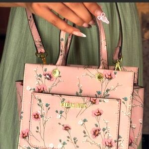 Steve Madden Pink Floral Handbag